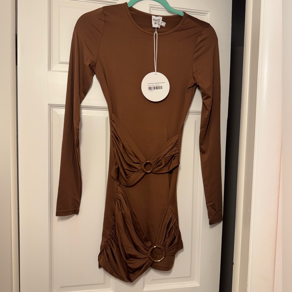 Princess Polly Brown Mini Dress